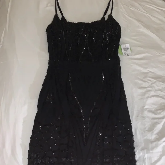 Windsor Dresses | Windsor Black Sequin Dress | Color: Black | Size: 3j | Lgil101's Closet